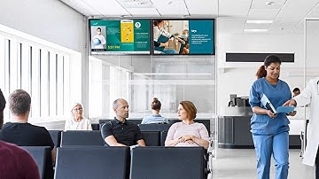 Hospital and Medical Facility Digital Signage Solutions in 22 seconds