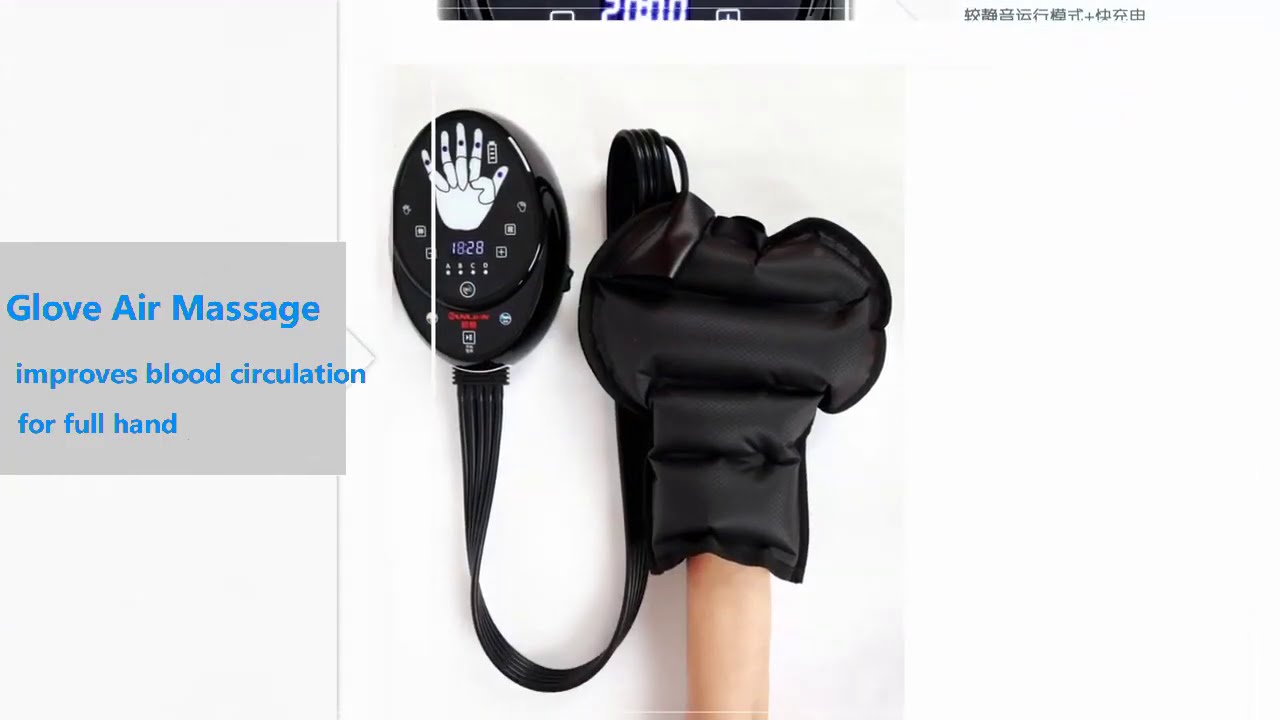 Finger Recovery Traning Device Hand Massage Therapy Machine Exercises Massager for Stroke Patients