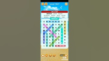 Level 1821 - Level 1830 Walkthrough - Word Search