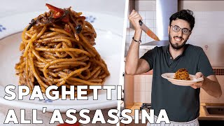 SPAGHETTI ALL&#39;ASSASSINA * RICETTA ORIGINALE BARESE