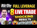 Trading Experiment : I Took 8 RANDOM TRADES in Bitcoin(BTC) ETH & Solana | Crypto Trading Experiment