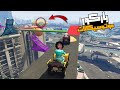 قراند 5 اقوي باركور موتوسيكلات مع الشباب GTA 5 Parkour 