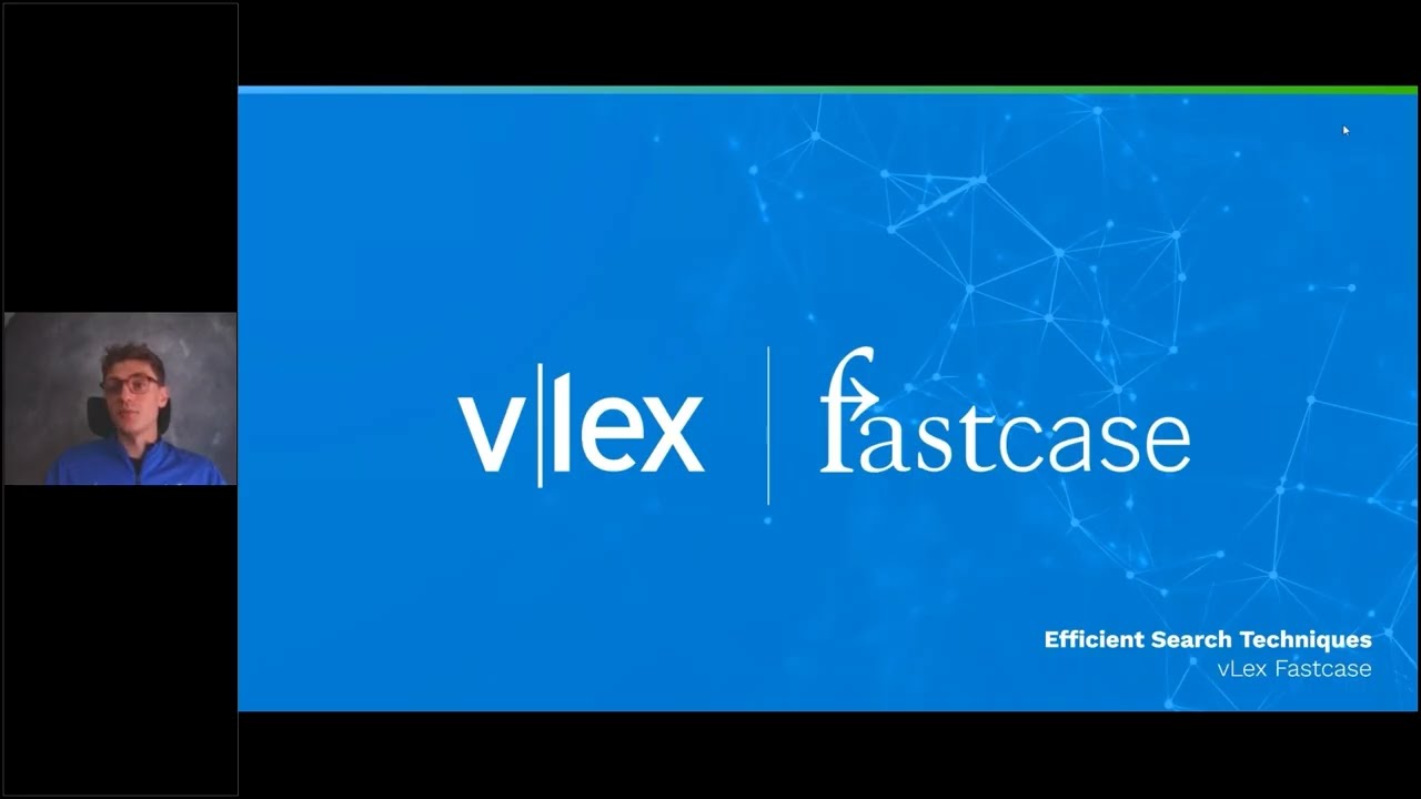 vLex Fastcase Mastery Efficient Search Strategies
