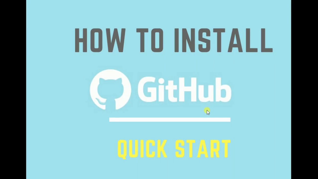How to install github.com on computer? - YouTube