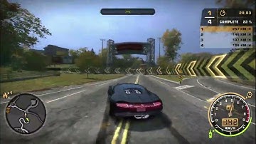 NFS MOST WANTED 2005 Remastered Bugatti Chiron vs Blacklist Racers
