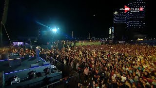 شريف مدكور يشعل حفل النجم تامر حسني في مهرجان العلمين