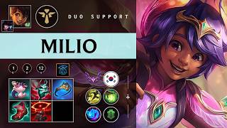 Milio Support vs Pyke - KR Master Patch 26.04