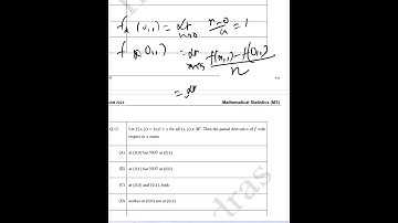 IIT JAM Statistics 2024 Q-13 with Step-by-Step Solutions & Explanations!Dive deep into the solution