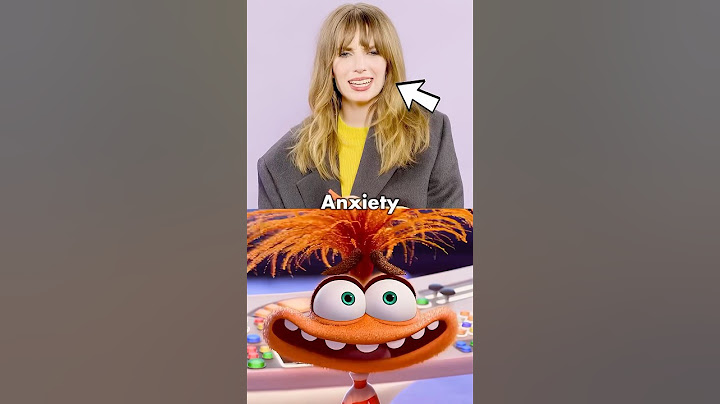 Joy and Anxiety react to disturbing Inside Out theory