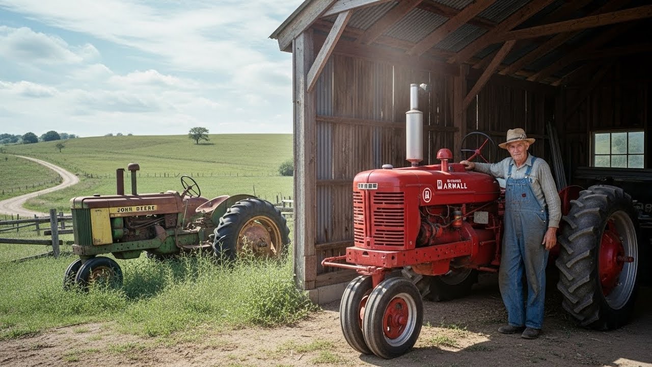 Neighbors Mocked His Tractor Shed Idea —Until Survived His Farmall 35 Years While Theirs Rusted in 8