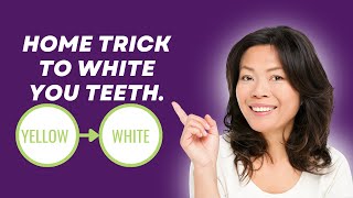 Teeth whitening hacks that work In one day | CREDO ZAEEM |