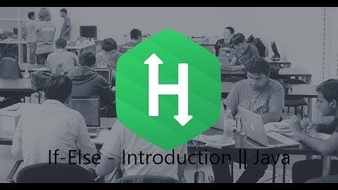 3. Java If-Else - Intoruction || Java || Hackerrank