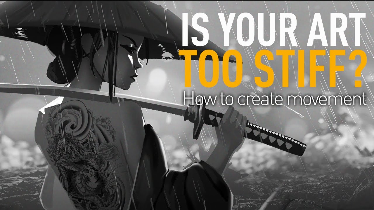 Is your Art TOO STIFF? How to create movement YouTube