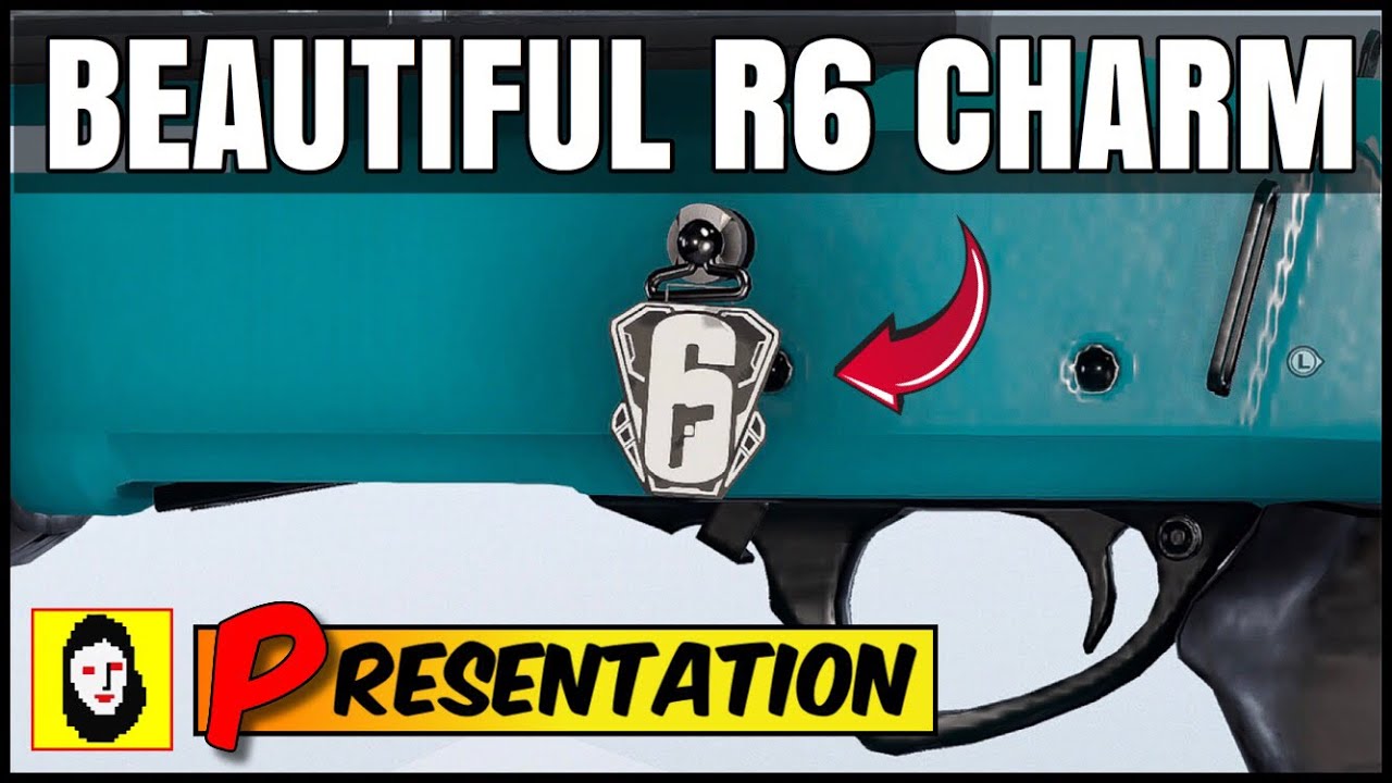 New Beautiful R6 Charm Rainbow Six Siege Aegis Six Charm Presentation Youtube