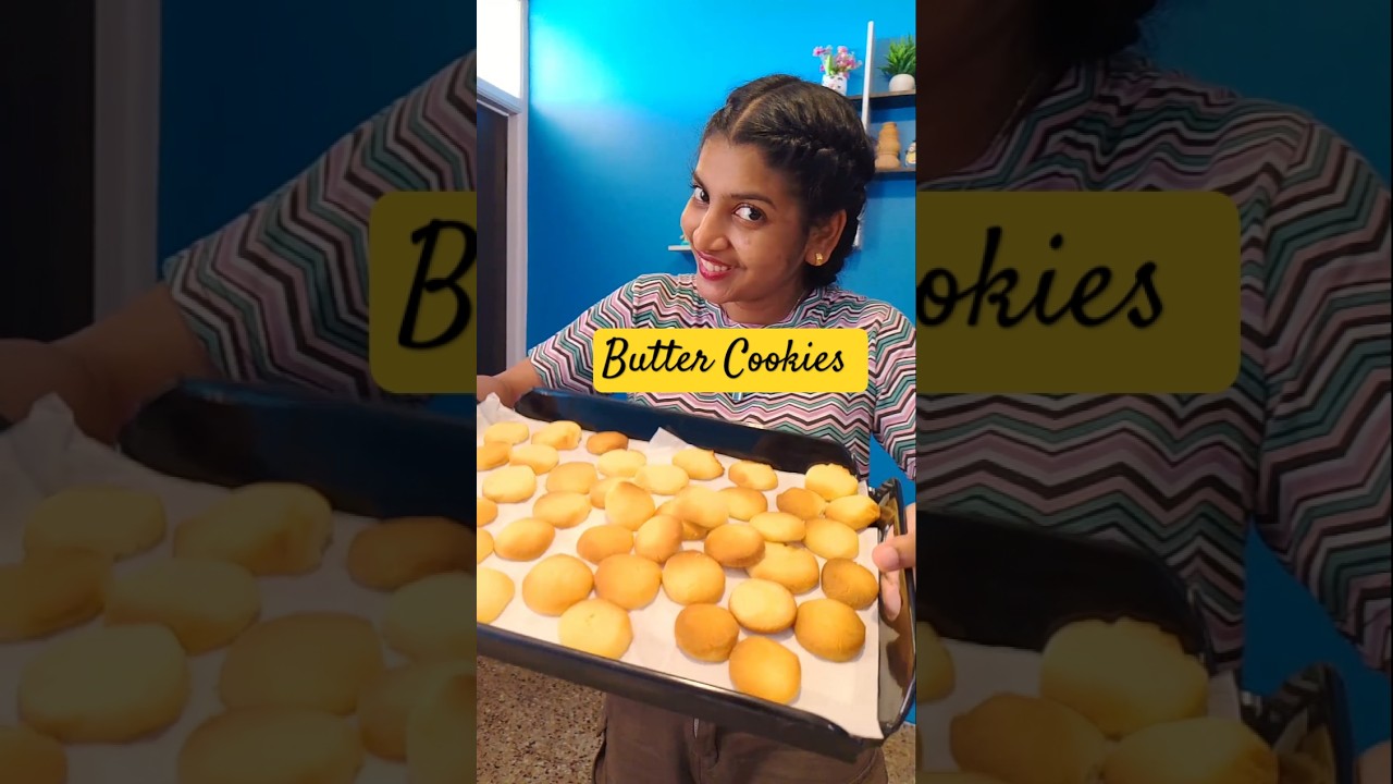 3 ingredient airfryer butter cookies 