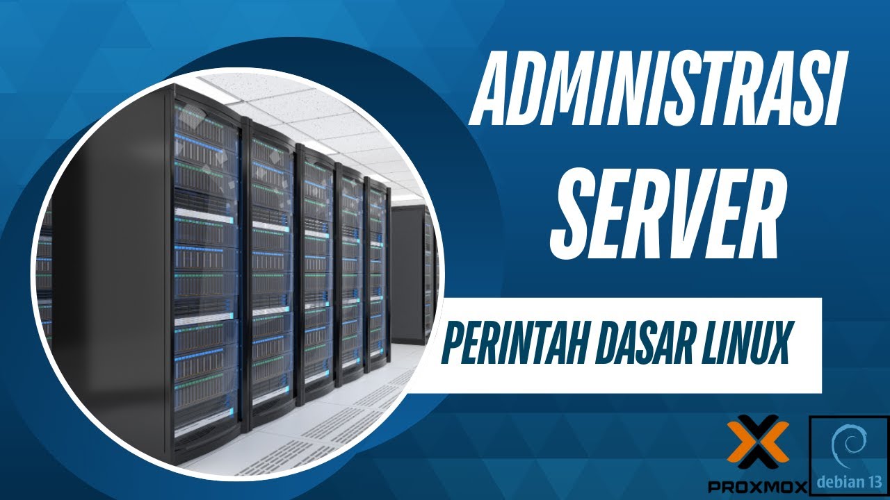 Wajib Tahu! Dasar Linux di Debian 13 — ls, cd, cp, mv, nano, cat (Step-by-Step)