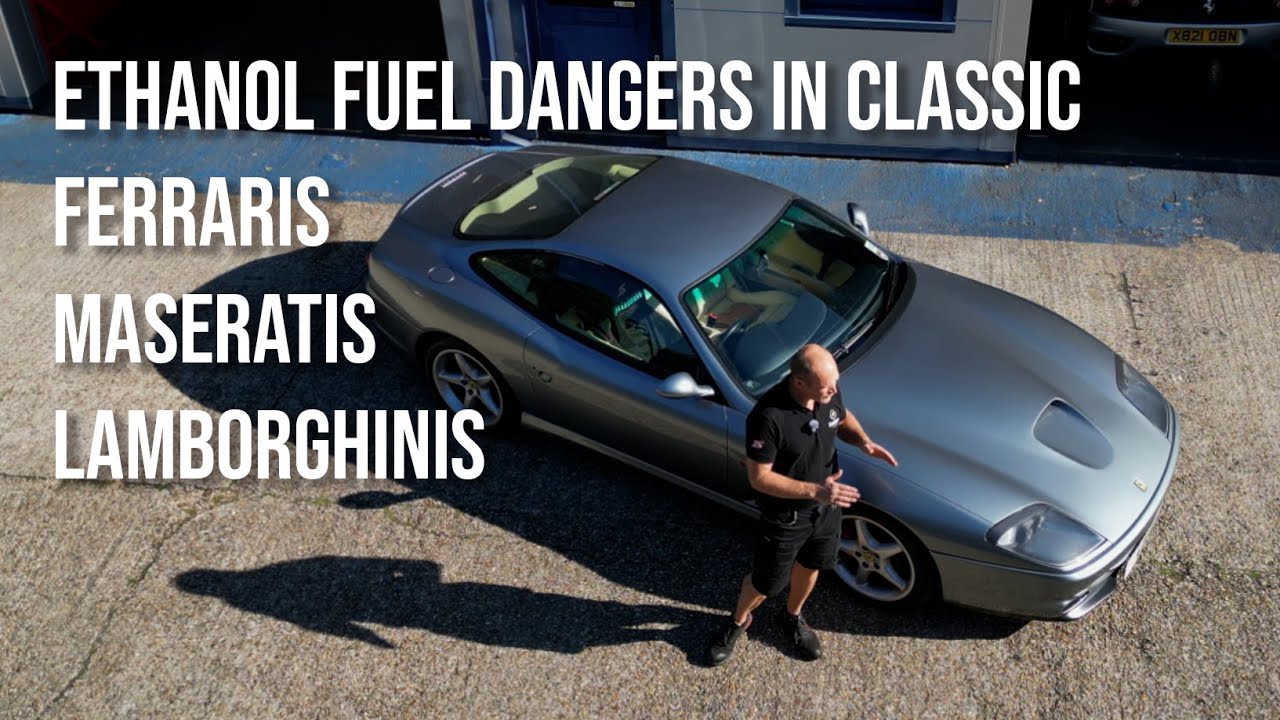 Ethanol Fuel Dangers in Classic Ferraris, Maseratis & Lamborghinis