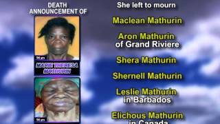 Marie Theresa Mathurin long