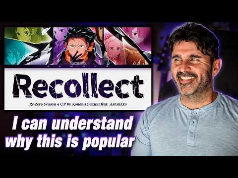 MUSIC DIRECTOR REACTS | Re:Zero Season 4 - Opening FULL ''Recollect" by Konomi Suzuki feat. Ashnikko