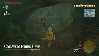 Coliseum Ruins Cave BubbulFrog Location : Zelda Tears of The Kingdom.