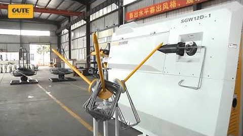 GUTE Machinery CNC Steel Bar Stirrup Bender SGW12D-1