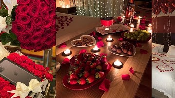 Soirée en amoureux - saint Valentin inspiration