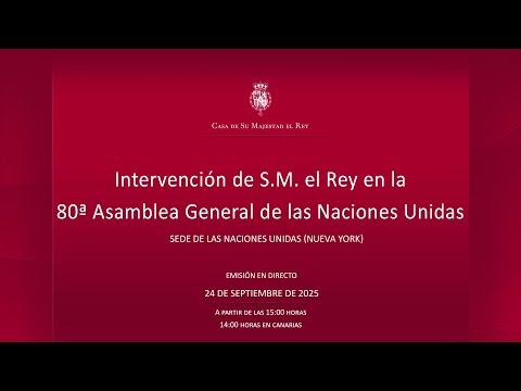 Le roi Felipe VI dénonce des « actes odieux qui font honte à la communauté internationale », lors de l’assemblée générale des Nations unies