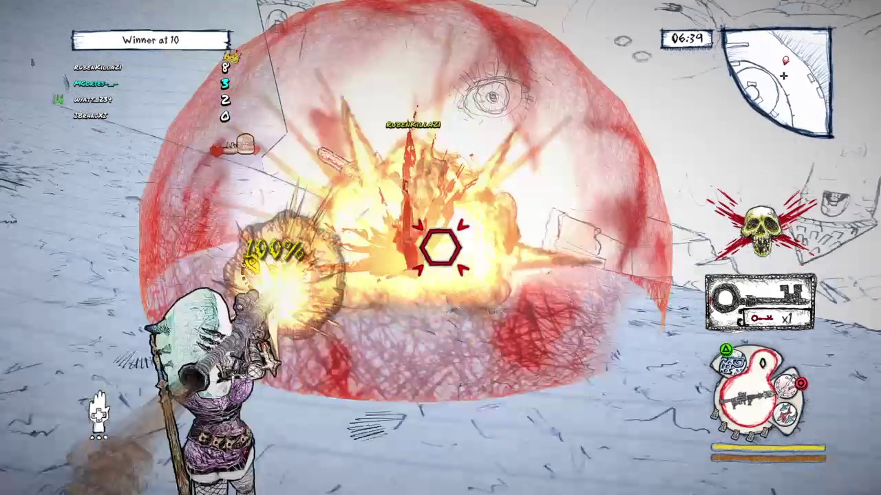 Drawn to Death- the closest free for all match ever