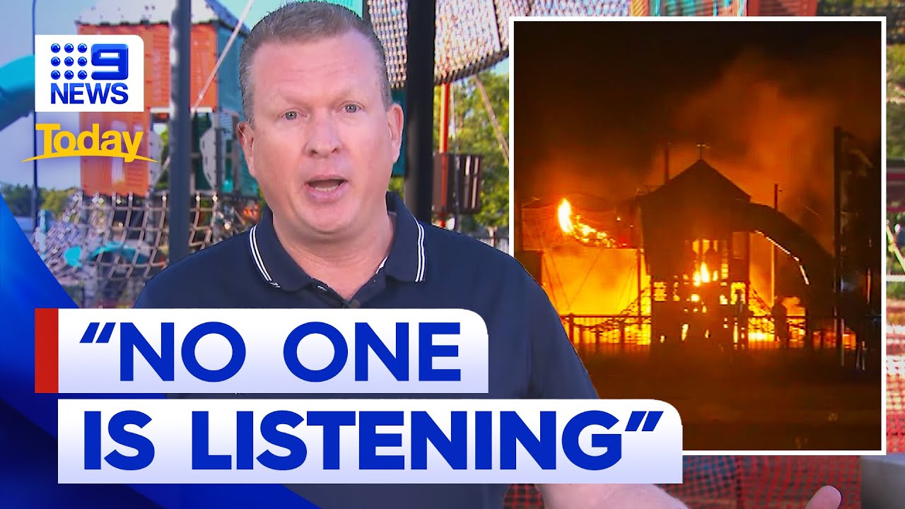 Queensland playground destroyed by youth crime leaves community reeling