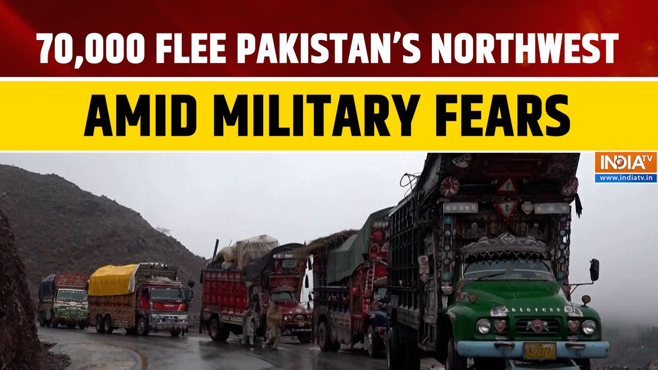 Thousands Flee Northwest Pakistan Amid Fears of Impending Military Operation | World News