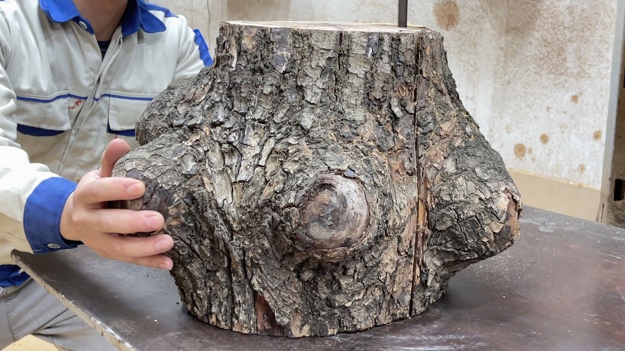 A Masterpiece Created From An Ugly Piece Of Wood // Great Success Creates A Truly Perfect Product.