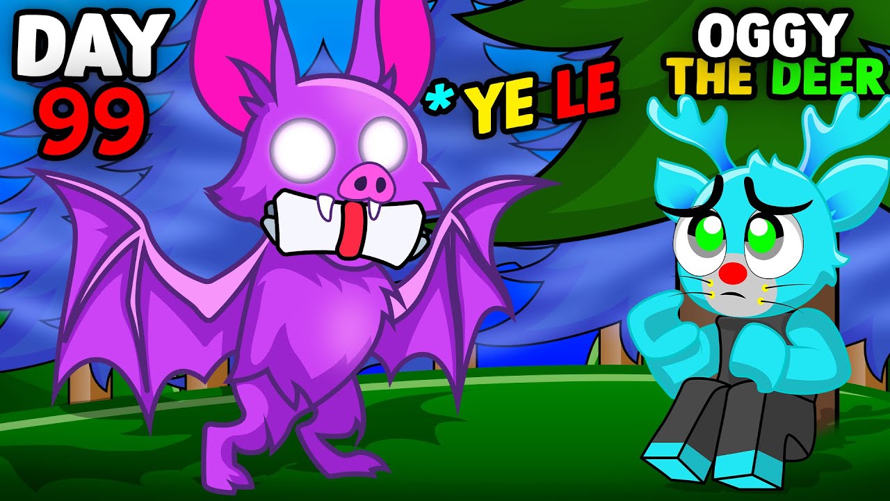 Oggy The Deer FOUND NEW INVITE In 99 Nights in the Forest ADMIN ABUSE IN Roblox!!- ft.Oggy