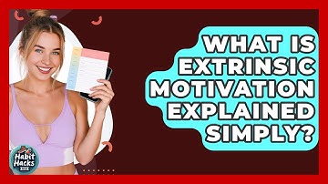 What Is Extrinsic Motivation Explained Simply? - Habit Hacks Hub