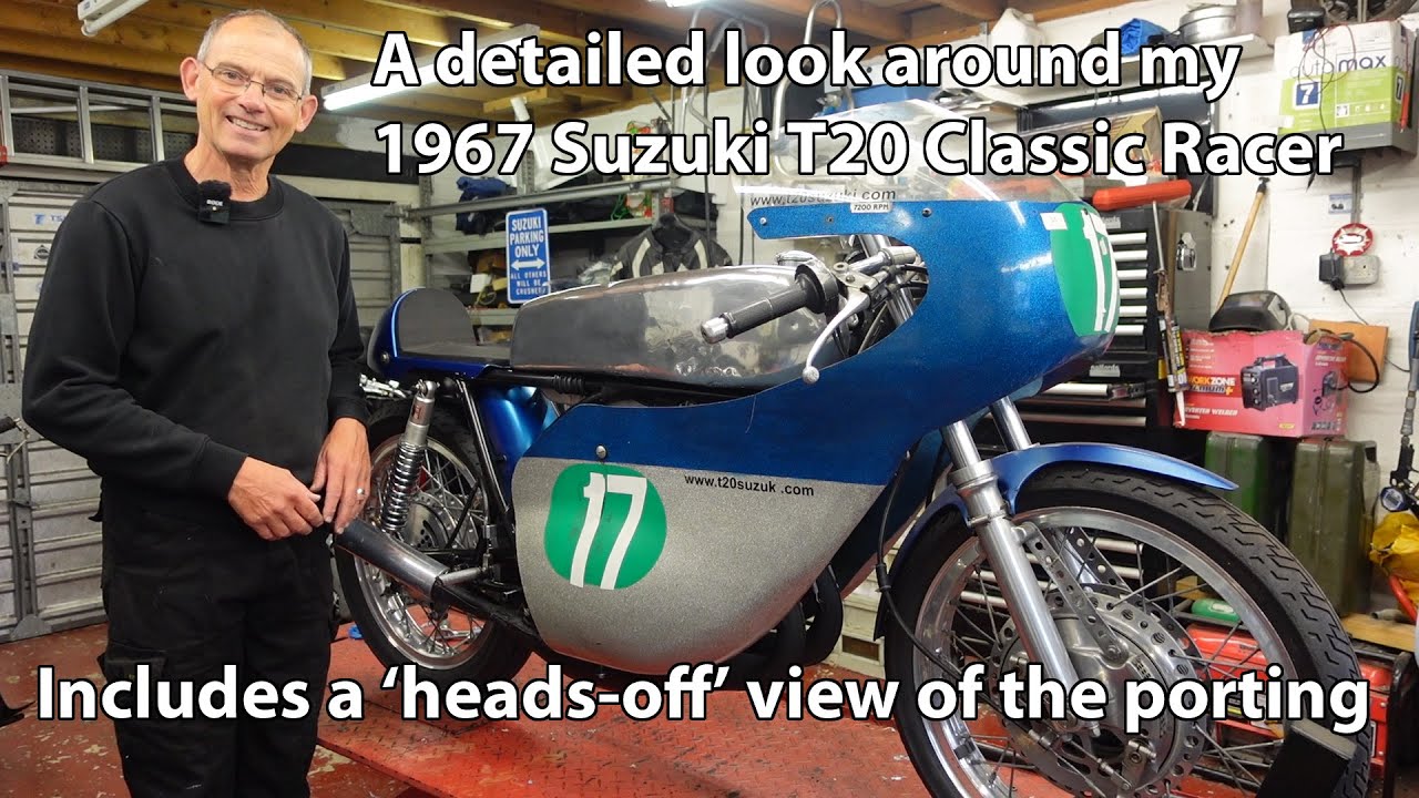 My Championship winning 1967 T20 Suzuki Classic Racer. A detailed look ...
