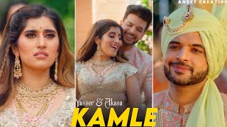 Kamle Song | Full Screen WhatsApp| Karan Kundra | Yasser Desai | Akasa | Latest Hindi Song Status