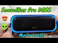 SoundBox Pro Doss review - Caixa de Som Bluetooth de Qualidade