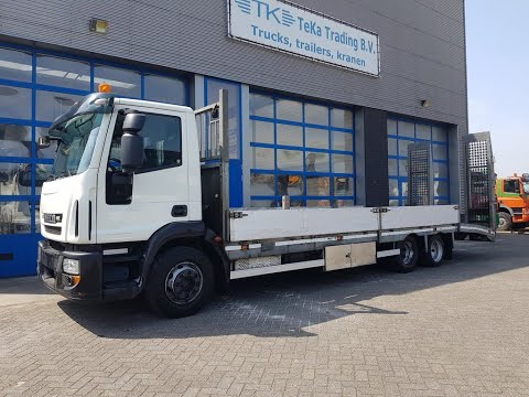 Iveco OPRIJCARGO 23-79 D Machinetransport laadvloer 89 cm Euro 6