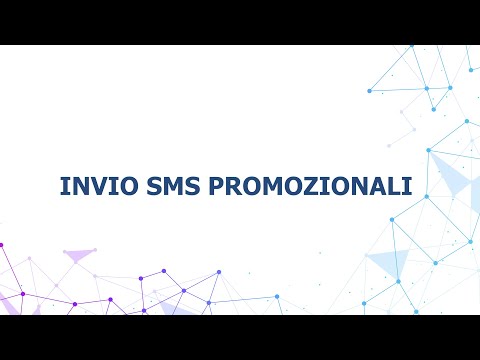 INVIO SMS PROMOZIONALI