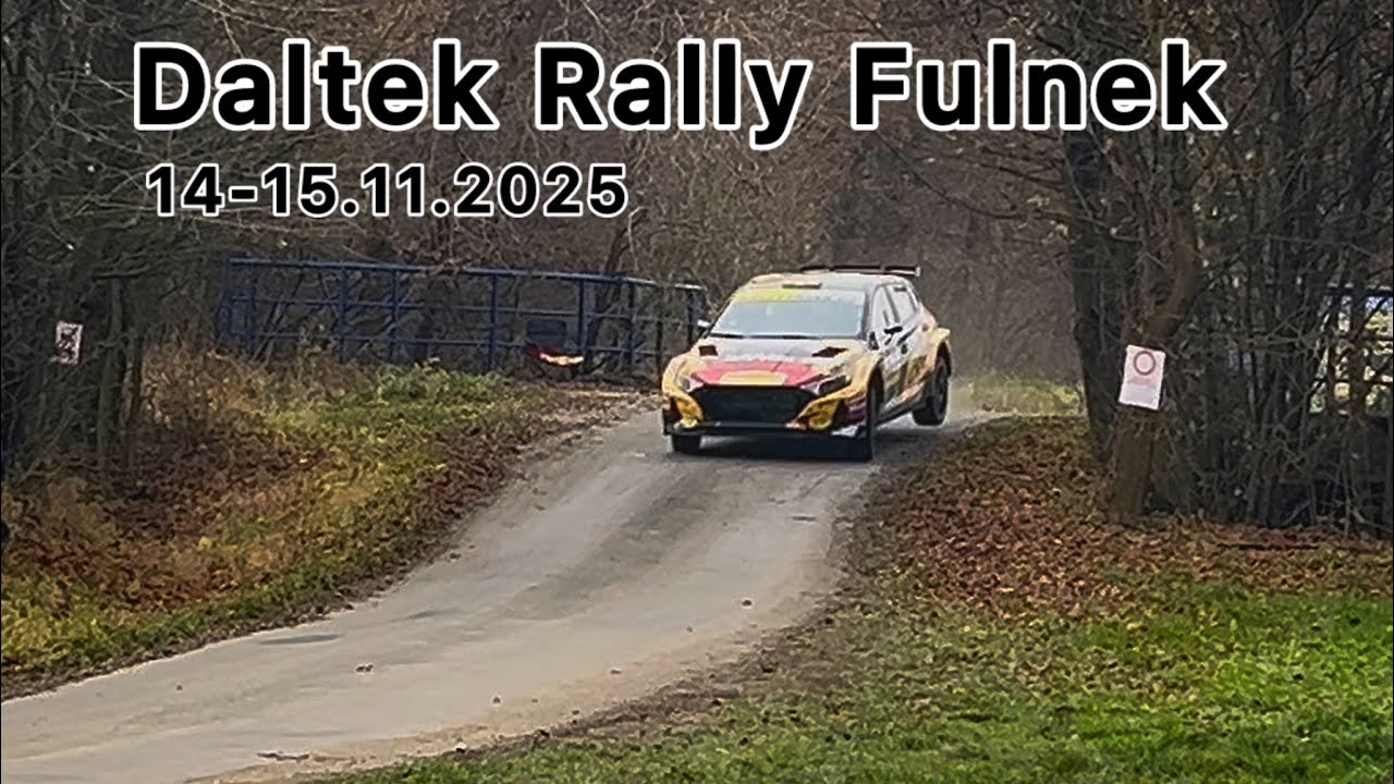 Daltek Rally Fulnek 2025 (14-15.11.2025) FLAT OUT & Action 