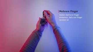 [TIPP] Mehrere Finger einlesen | ABUS Touch™ 57 Vorhangschloss