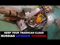 How to use a TRASHCAN the Russian way