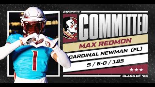 WATCH: Max Redmon commits to Florida State LIVE on 247Sports