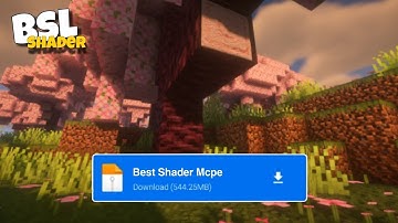 Bsl shaders for minecraft pe 1.20 | best shader for mcpe