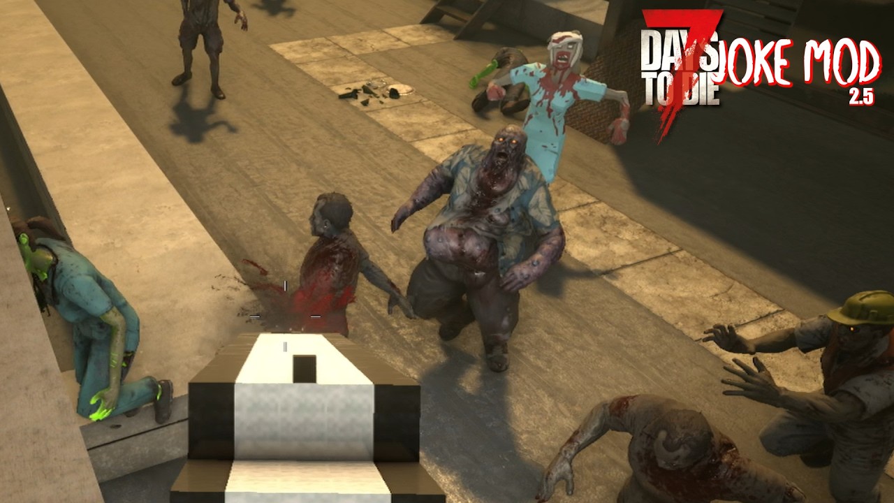 Grover High is intense! | 7 Days to Die 2.5 Joke Mod | Day 34