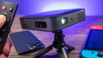 Mini Cinema DLP Projector!!  |  Goodee A2 1080p Portable Wifi IOS & Android Review