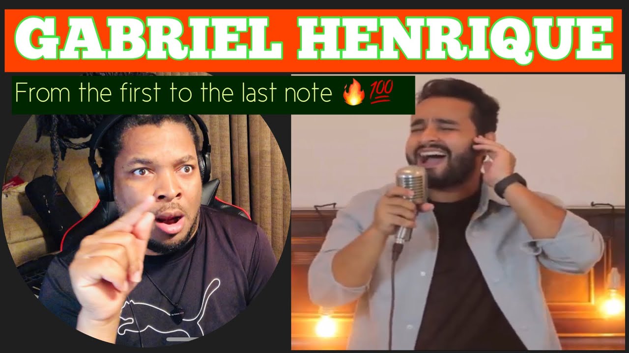 Ain't Nobody - Gabriel Henrique (Chaka Khan) Cover Jessie J- REACTION
