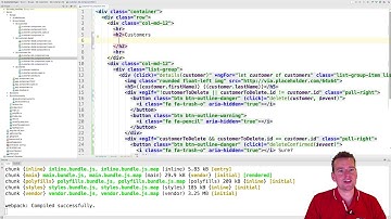 Building a Angular4+ Web App | S4P78 | SwitchMap recap and add A Create new customer Button