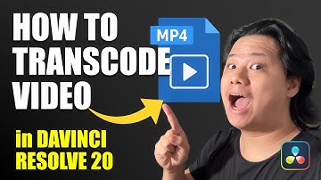 How to Transcode Video in DaVinci Resolve 20 (Quick & Easy Tutorial)
