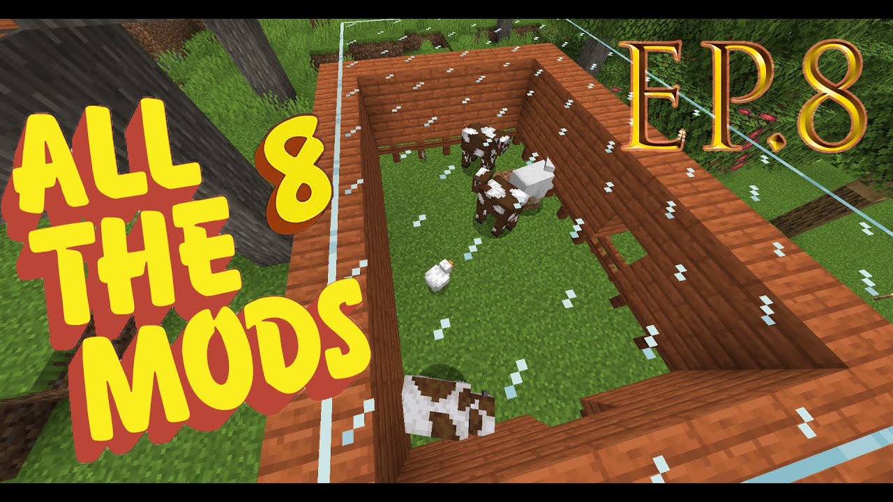 ATM 8 Minecraft All The Mods 8 - ep.8 The Animal squad - YouTube