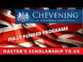 CHEVENING SCHOLARSHIPS FOR MASTER&#39;S DEGREE IN THE U.K. FOR INTERNATIONAL STUDENTS #Fullyfunded